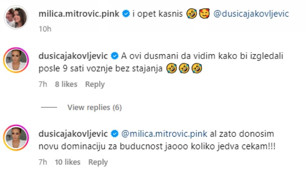 Otkaz Dušice Jakovljević